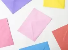 色とりどりの手紙