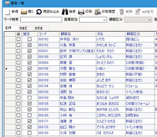 顧客情報を一元管理する