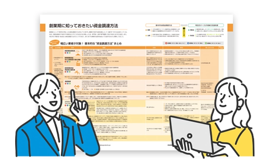 創業期に役立つ資金調達方法