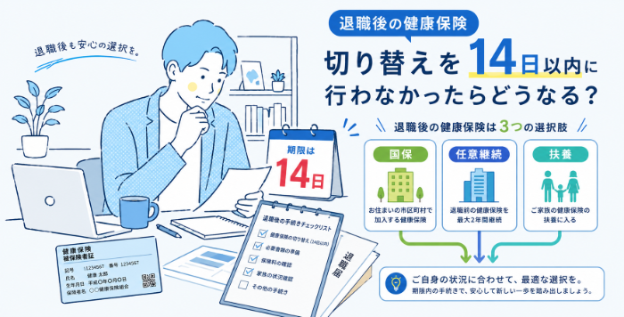 健康保険の切り替えはどうする