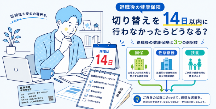 健康保険の切り替えはどうする