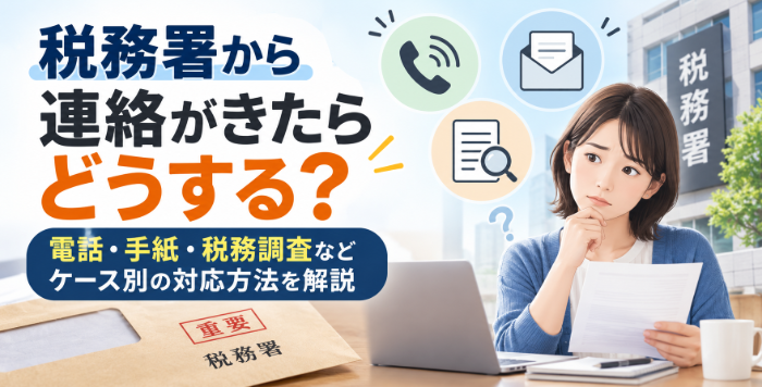 税務署から連絡がきたらどうする?